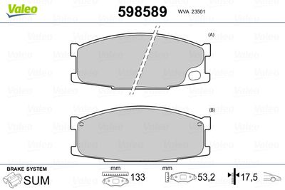 VALEO 598589