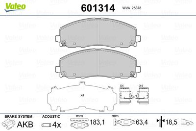 VALEO 601314