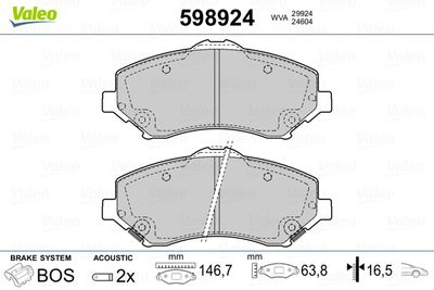 VALEO 598924