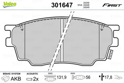 VALEO 301647