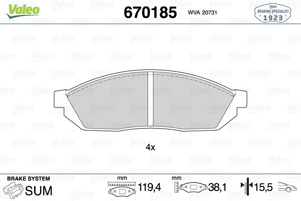 VALEO 670185