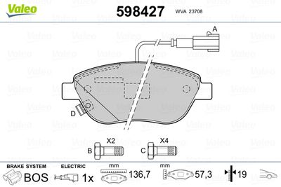 VALEO 598427