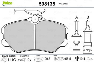 VALEO 598135