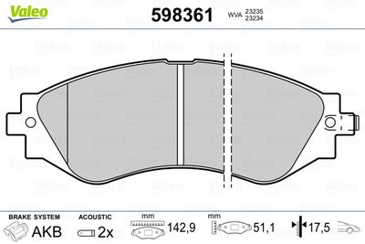 VALEO 598361