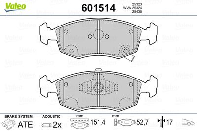 VALEO 601514