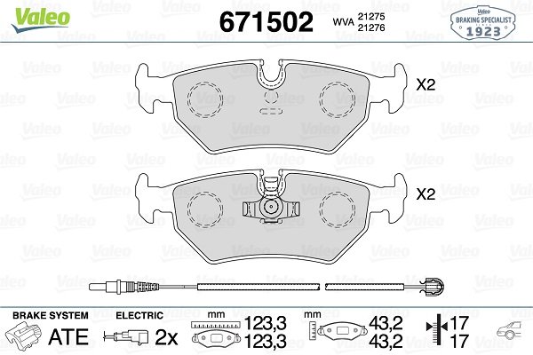 VALEO 671502