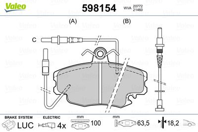 VALEO 598154