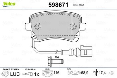 VALEO 598671