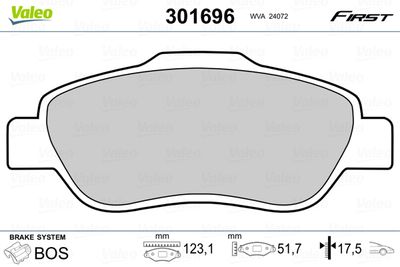 VALEO 301696