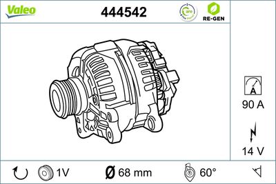 VALEO 444542 VALEO 444542
