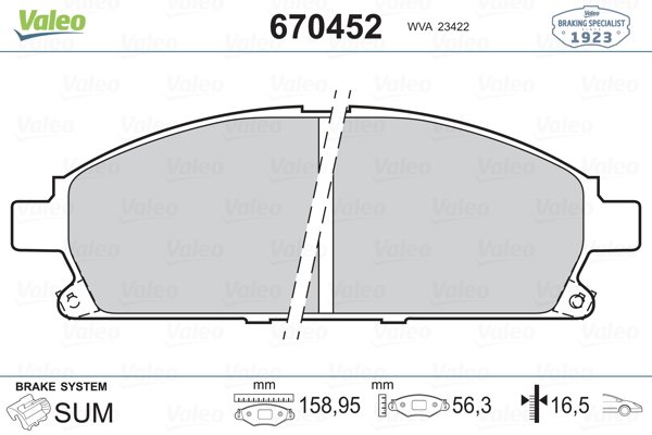 VALEO 670452