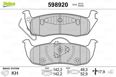 VALEO 598920