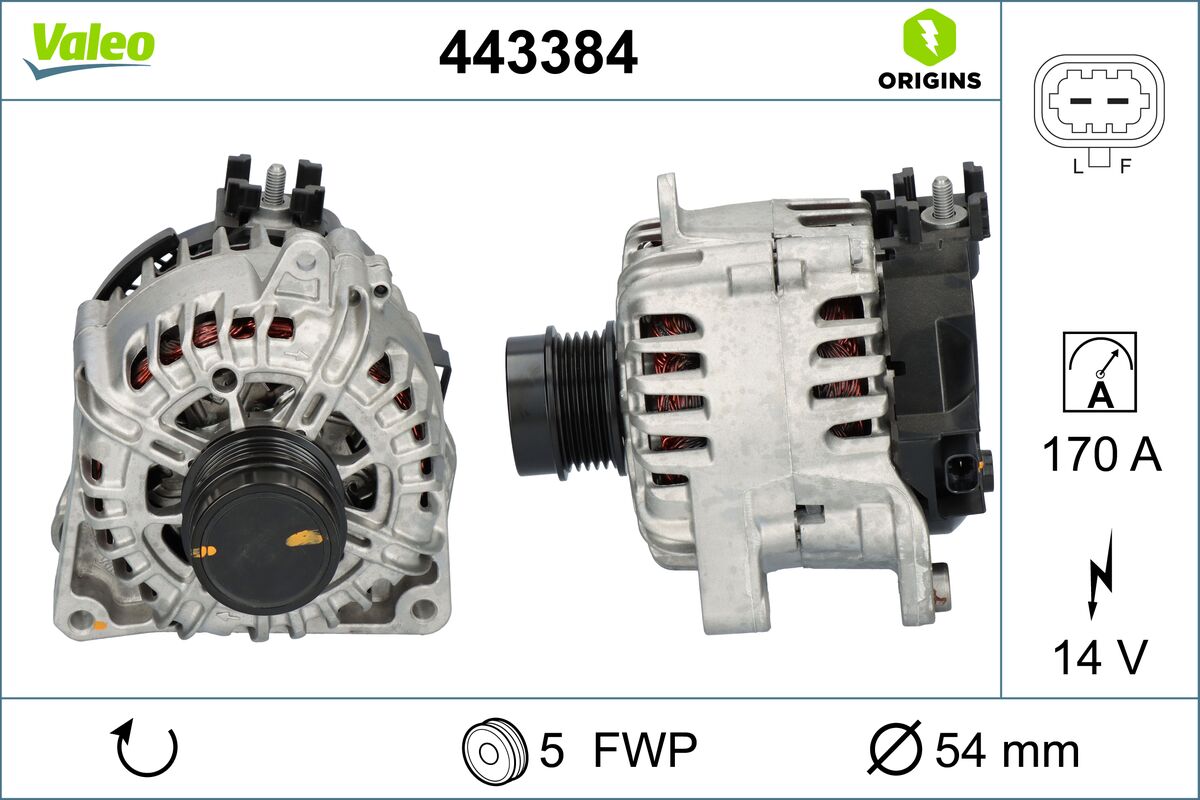 VALEO 443384 VALEO 443384