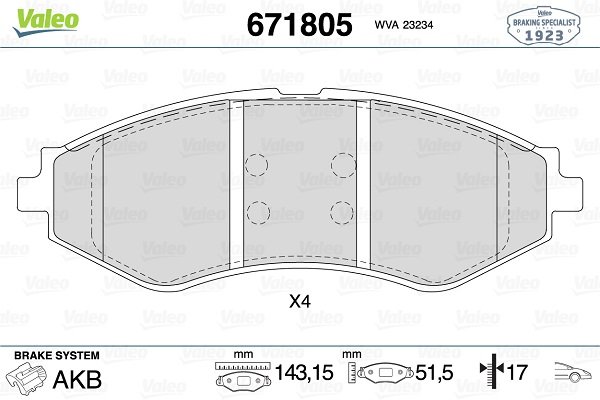 VALEO 671805