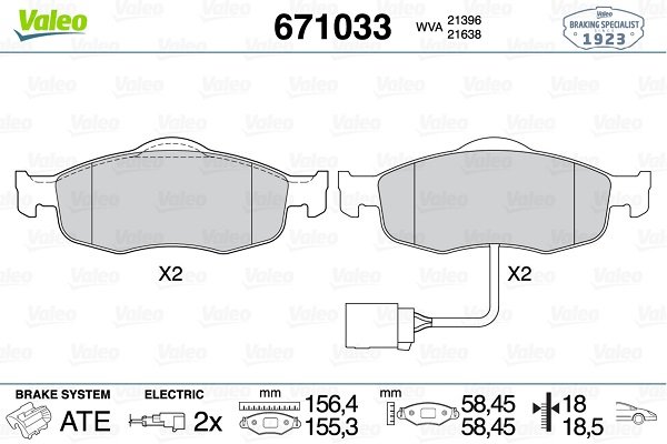 VALEO 671033