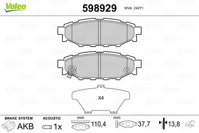 VALEO 598929