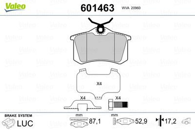 VALEO 601463