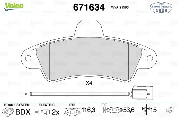 VALEO 671634