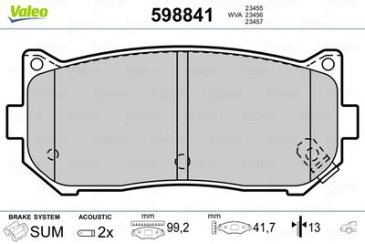 VALEO 598841