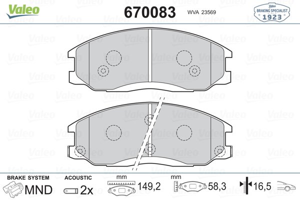 VALEO 670083