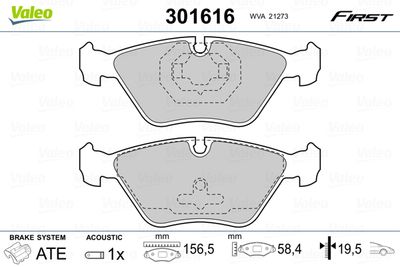 VALEO 301616