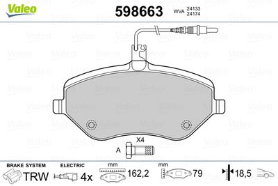 VALEO 598663