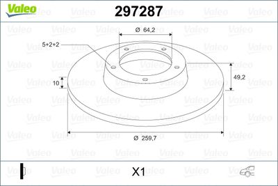 VALEO 297287