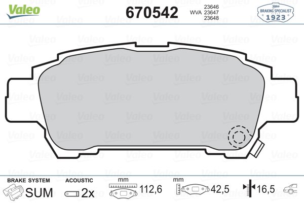 VALEO 670542