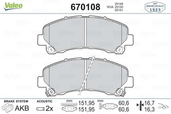 VALEO 670108