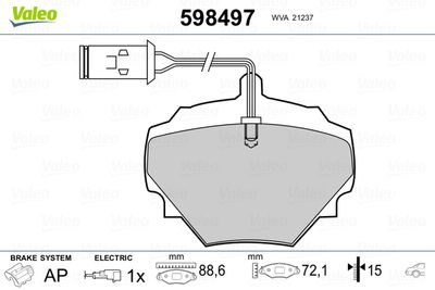 VALEO 598497