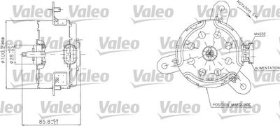 VALEO 698408 VALEO 698408