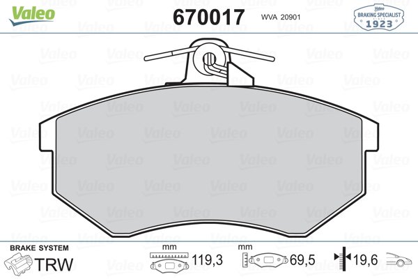 VALEO 670017