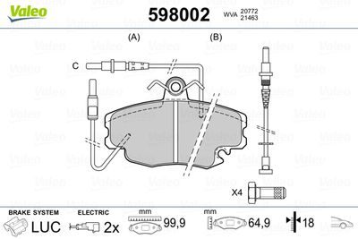 VALEO 598002