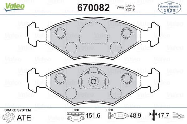 VALEO 670082