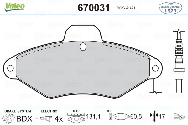 VALEO 670031