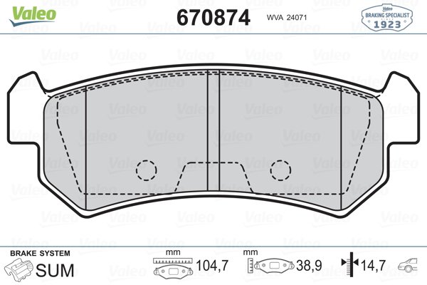 VALEO 670874