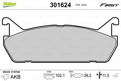 VALEO 301624