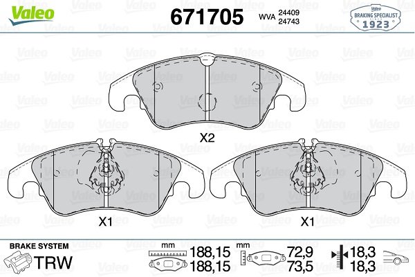 VALEO 671705