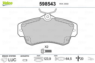 VALEO 598543