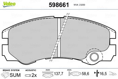 VALEO 598661