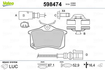 VALEO 598474