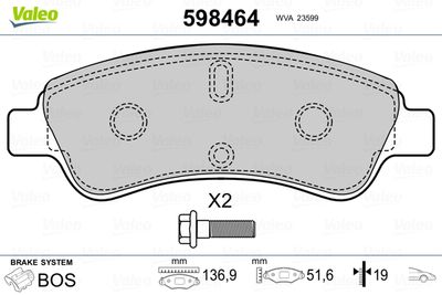 VALEO 598464