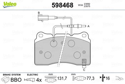 VALEO 598468