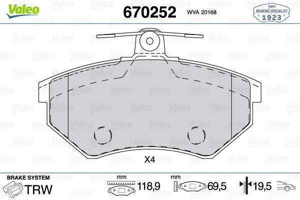 VALEO 670252