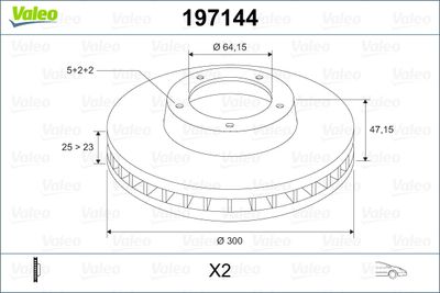VALEO 197144 VALEO 197144