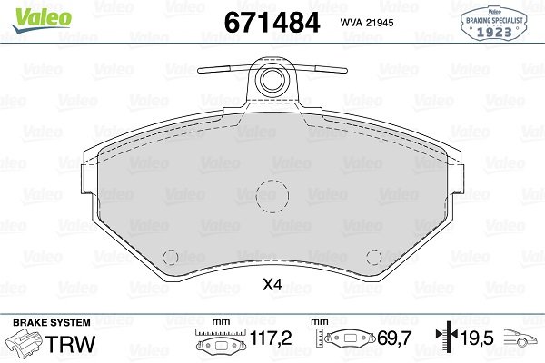 VALEO 671484