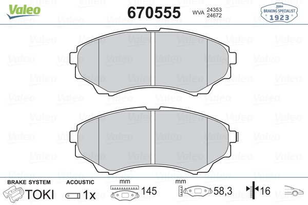 VALEO 670555