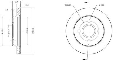 REMY RAD1408C