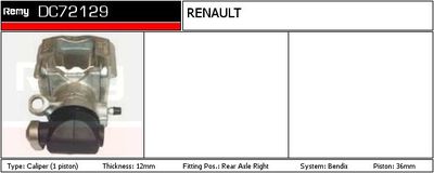 REMY DC72129