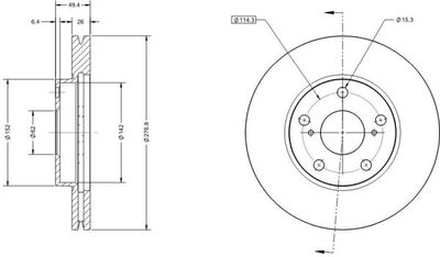 REMY RAD1563C